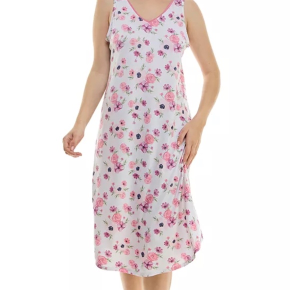 Roudelain Women's Adaline Floral Tank Sleepshirt - Adaline Floral - Picture 1 of 1